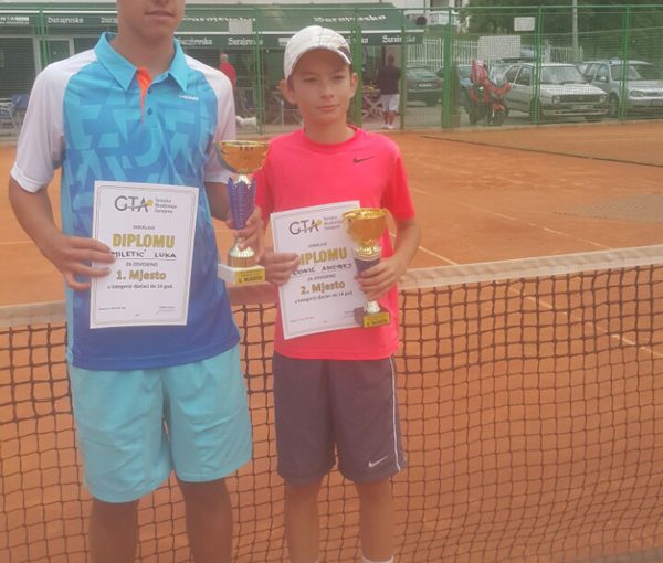 Luka Miletić, Andrej Đokić, GTA OPEN 2017 U14 Sarajevo, Gabeljić Tenis Akademija Sarajevo