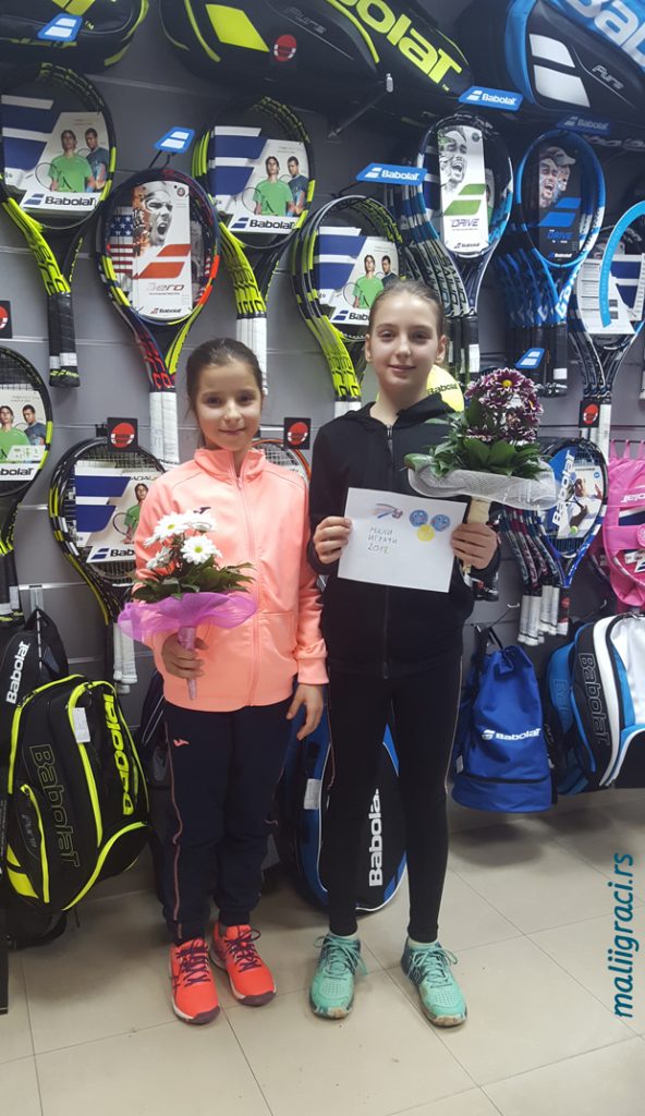Aleksandra Stevanović, Teodora Kostović, Babolat uzlet 2017, izbor tenisera koji je najviše napredovao u 2017, MIP, Go Up And Never Stop