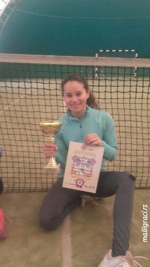 Andrea Noa Galin, Otvoreno prvenstvo Beograda za devojčice do 12 godina, Teniski klub Top Ten Vinča Beograd