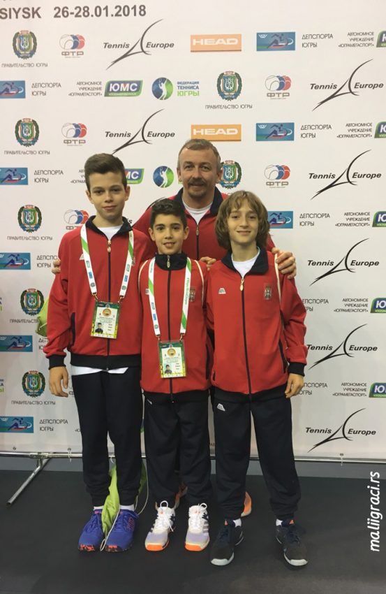 Tennis Europe Winter Cups by HEAD, квалификације, Аустрија и Русија, девојчице и дечаци 12 година, 26-28.1.18.