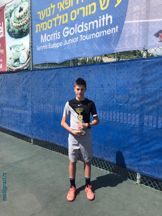 Бранко Ђурић победник U14 Morris Goldsmith Memorial у Јерусалиму