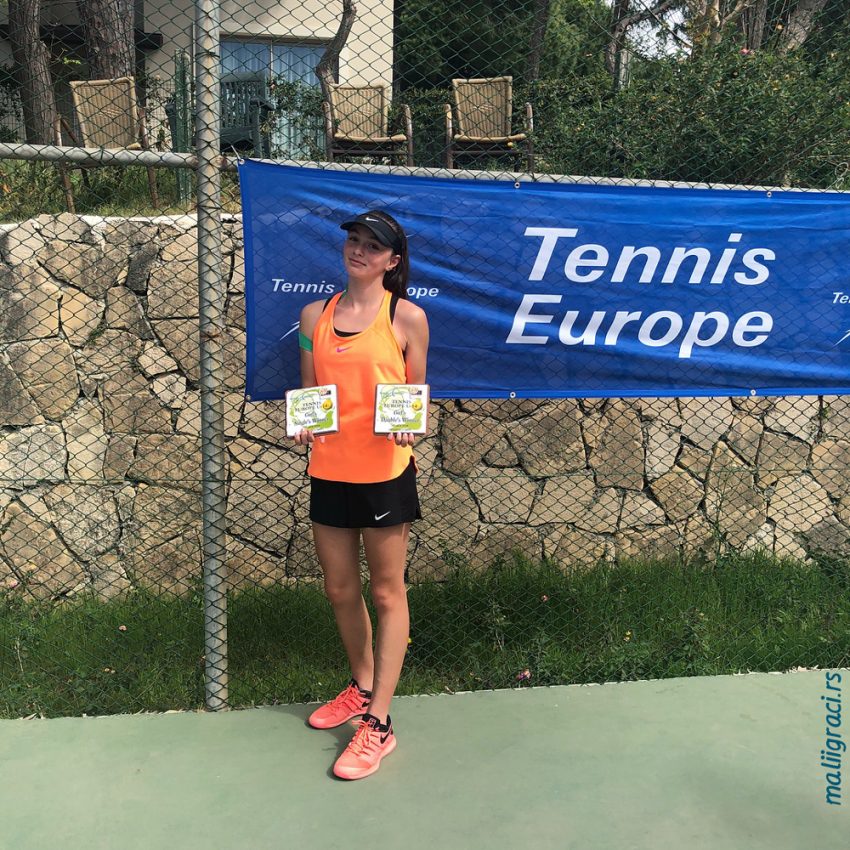 Фатма Идризовић победница ETA U14 OTI JUNIOR CUP у Анталији у синглу и у дублу