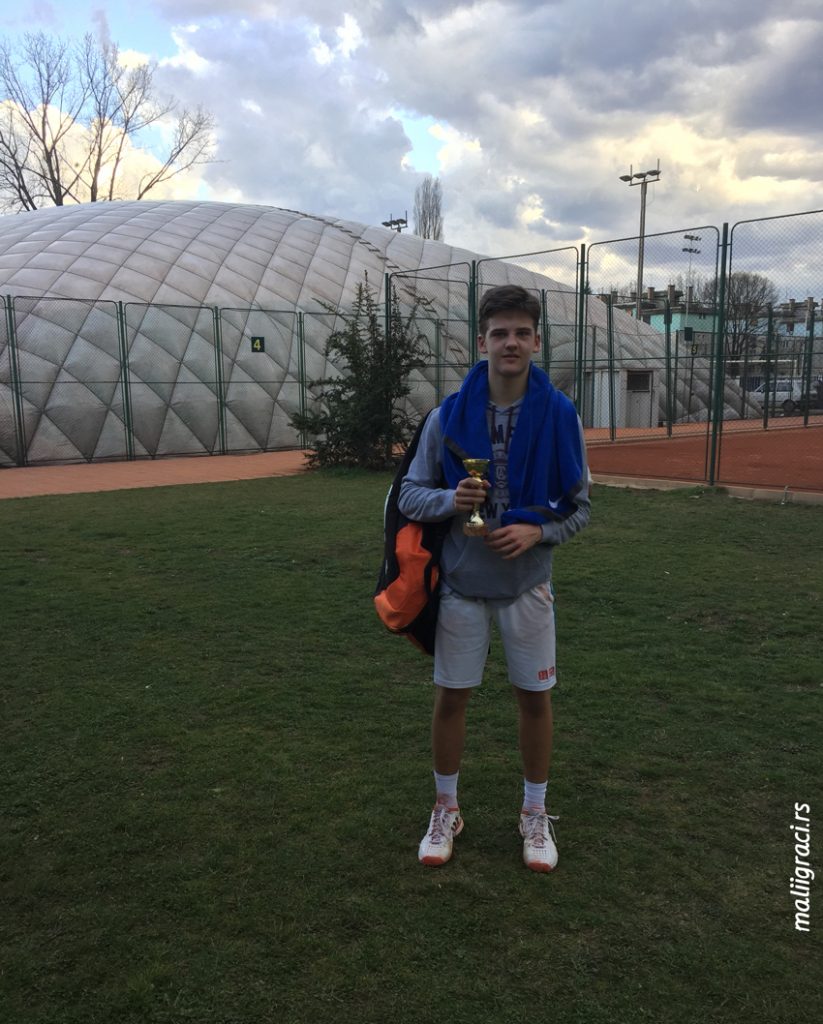 Marko Stojanov, Otvoreno prvenstvo Novog Sada za dečake do 14 godina, Teniska akademija Elite Novi Sad