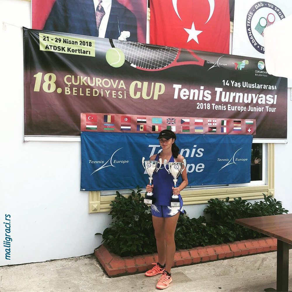 Fatma Idrizović, Cukurova Cup U14 Adana Turska, Antalya Turkey, Tennis Europe Junior Tour