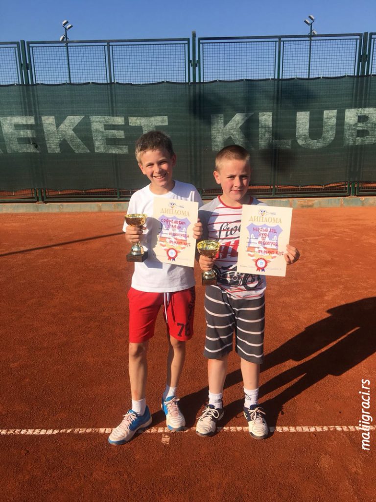 Uglješa Sofrenović, Luka Ćeramilac, Otvoreno prvenstvo Beograda do 10 godina narandžasti nivo, Teniski klub Reket Beograd, Reket klub Beograd