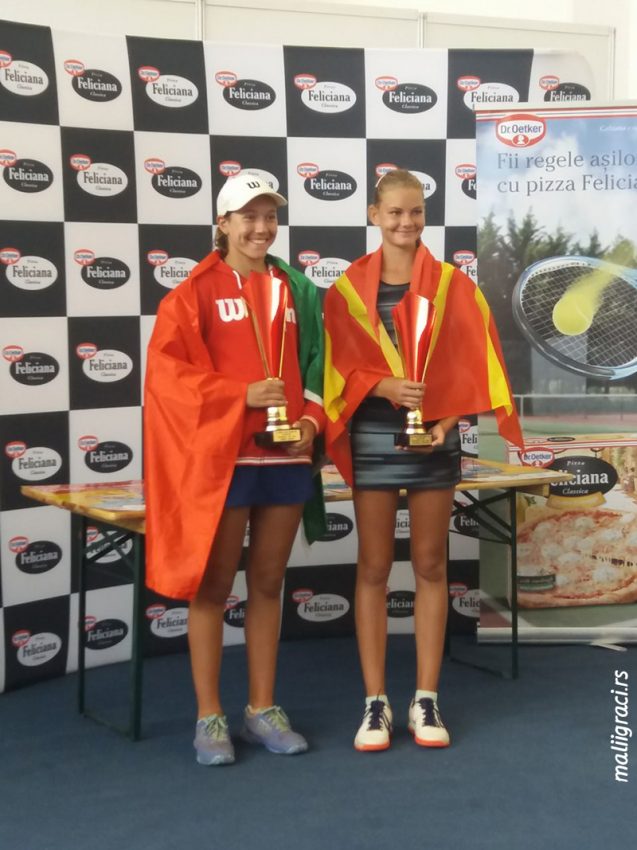 Македонка Александра Симева финалисткиња Dr Oetker Junior Trophy ТЕ U14 1. категорије у Букурешту