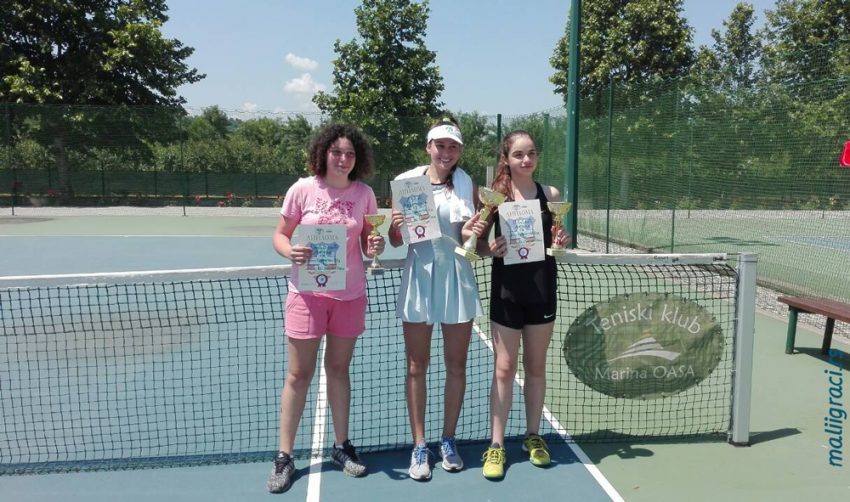 Првенство Београда, TK Marina Oasa, девојке 16 година, Б кат, 26-28.5.18.