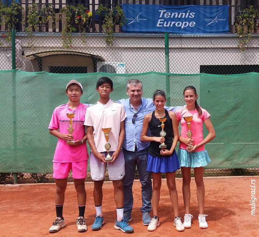 VI Memorijal Jovana Kukarasa, U14 Tennis Europe, ТК Спартак, Суботица, Србија, 12-20.5.18.