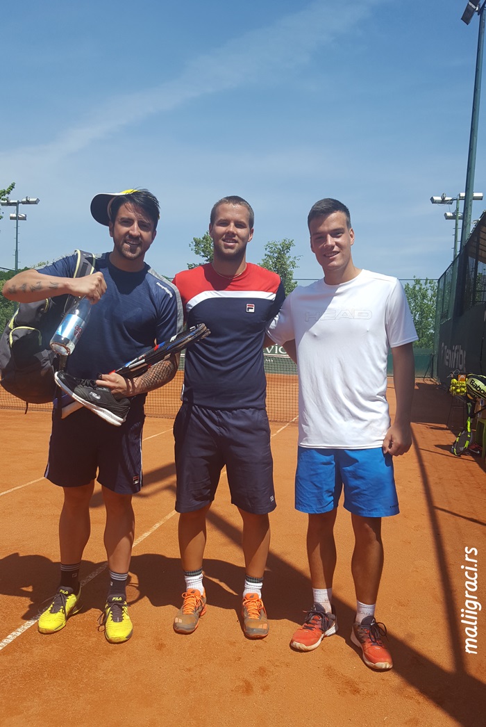 Janko Tipsarević, Marko Miladinović, Miki Janković, Teniska akademija Tipsarević Beograd, Tipsarevic Tennis Academy