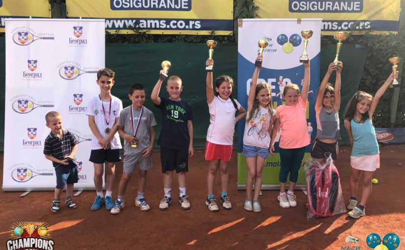 Inga Šobot, Sara Mitevska, Nađa Prodanović, Mina Marković, Simona Vlaisavljević, Aleksandar Grujić, Luka Ćeramilac, Aleksandar Pijević, 11. Teniske Nade 2018, Trofej Beograda, Teniski klub Haron Beograd, Champions Bowl by Wilson