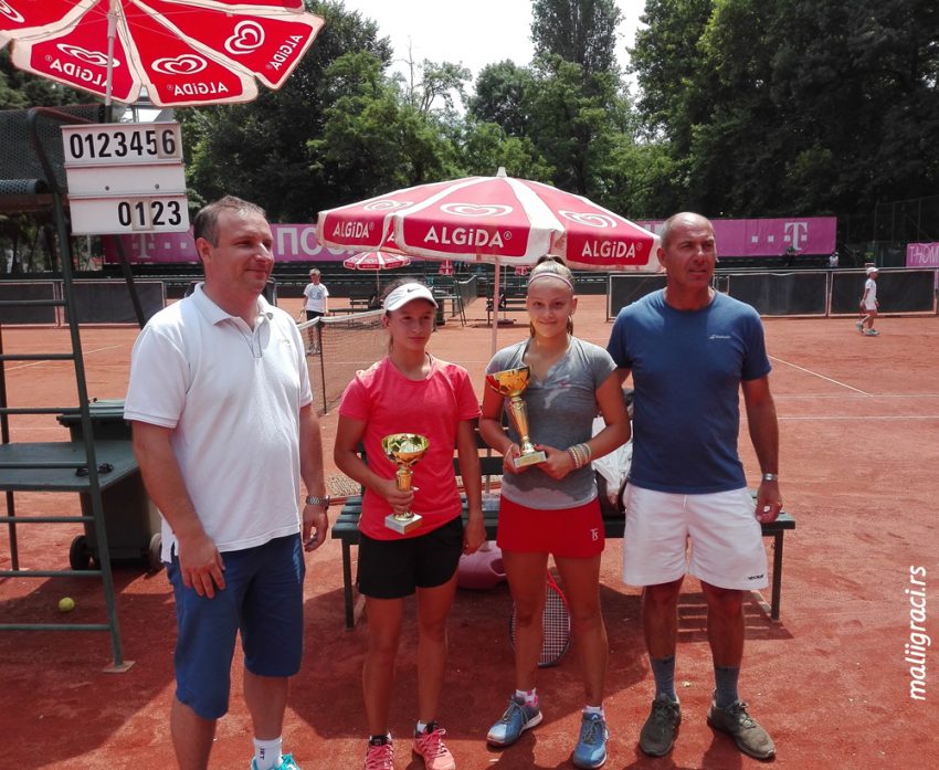 Емилија Здравковић победница у синглу и финалисткиња у дублу ETA U14 JUG OPEN 2018 у Скопљу