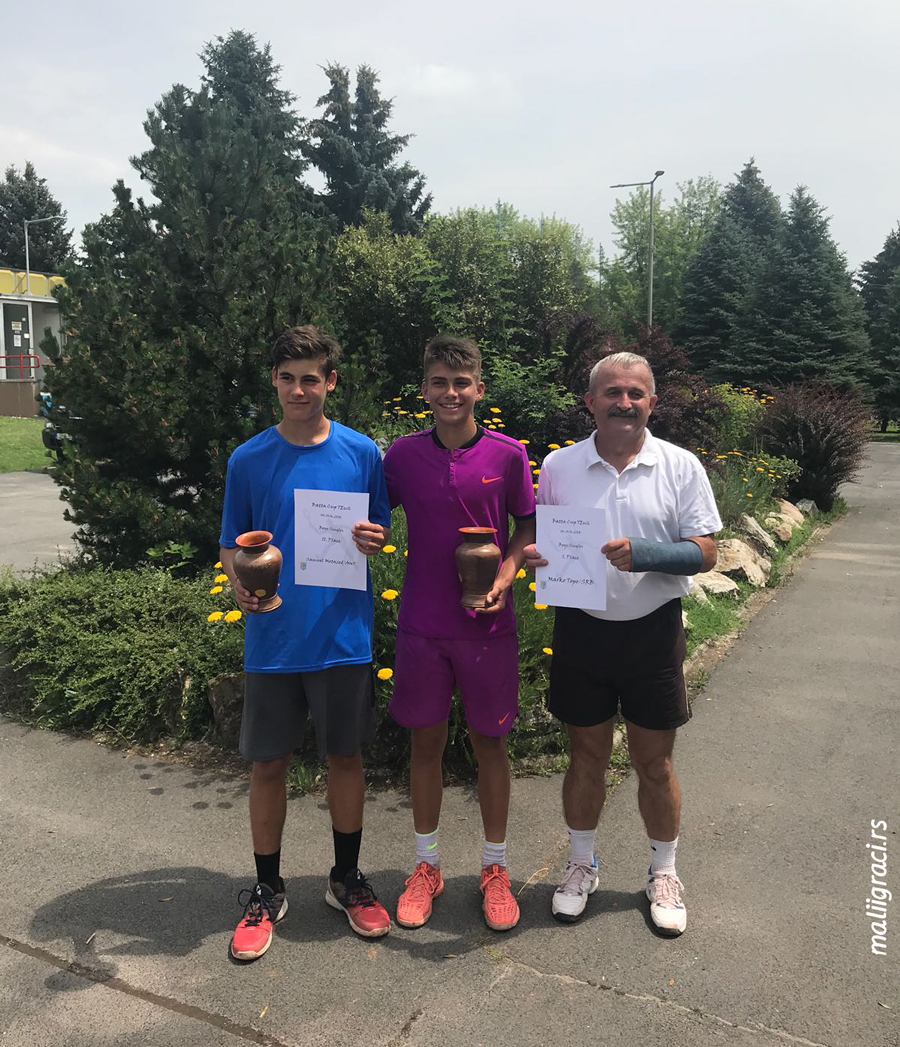 Marko Topo, Samuel Motazed, Batta Cup U16, Szazhalombatta, Tennis Europe Junior Tour
