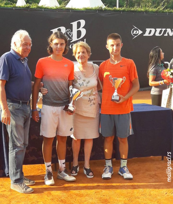 Стефан Поповић и Димитрије Зубац финалисти дубла на ЕТА U16 1. кат. 54° Torneo Avvenire у Милану