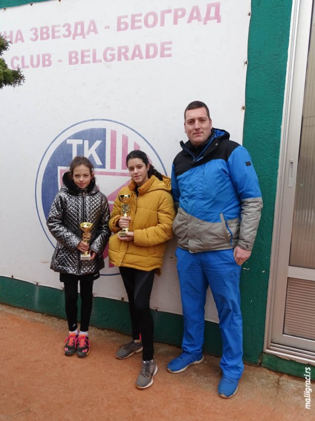 Божићни турнир, ТК Црвена звезда Београд, девојчице и дечаци 12 год, 1. кат, 12-15.1.19.