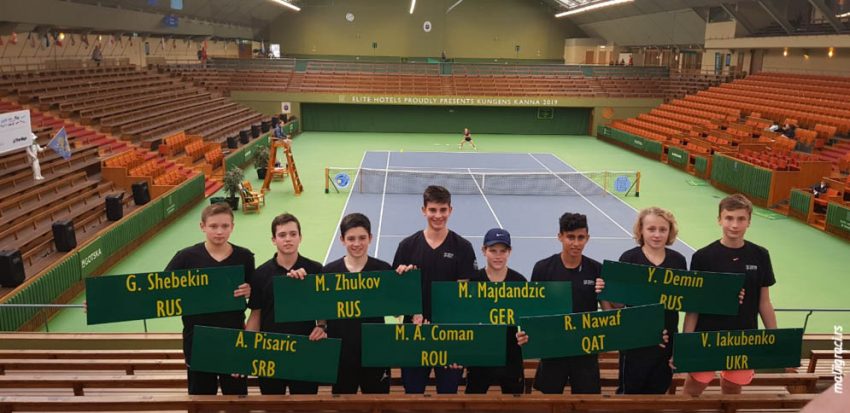 Kungens Kanna & Drottningens Pris, U14 Tennis Europe, Стокхолм, Шведска, 23.2-2.3.19.
