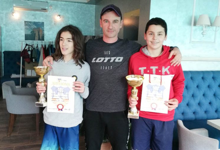Stefan Vedovelli, Stefan Vedoveli, Miloš Miković, Otvoreno prvenstvo Beograda za dečake do 14 godina, Teniski klub Ušće Beograd