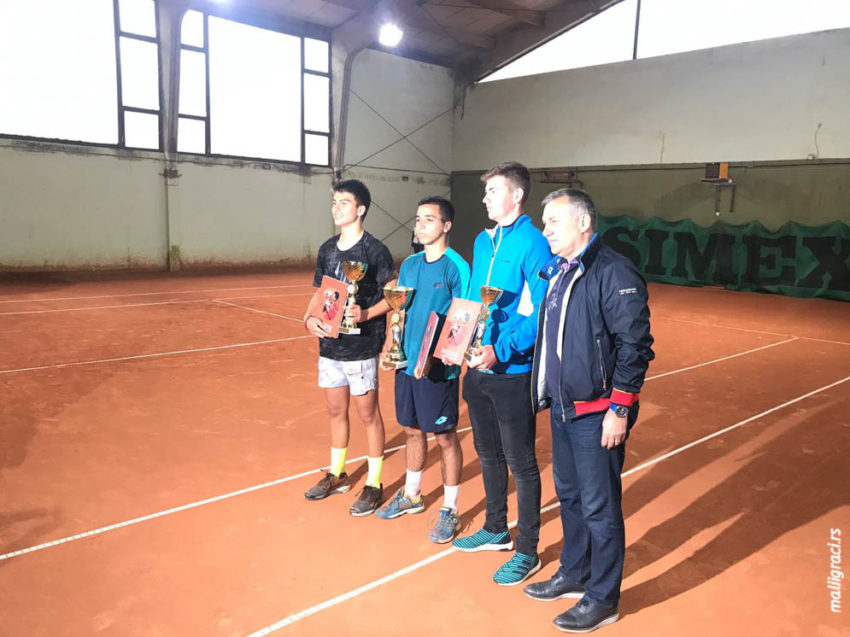 Ковач победник, Сретеновић и Топо финалисти ITF турнира J5 Subotica (5. разреда) у ТК Спартак