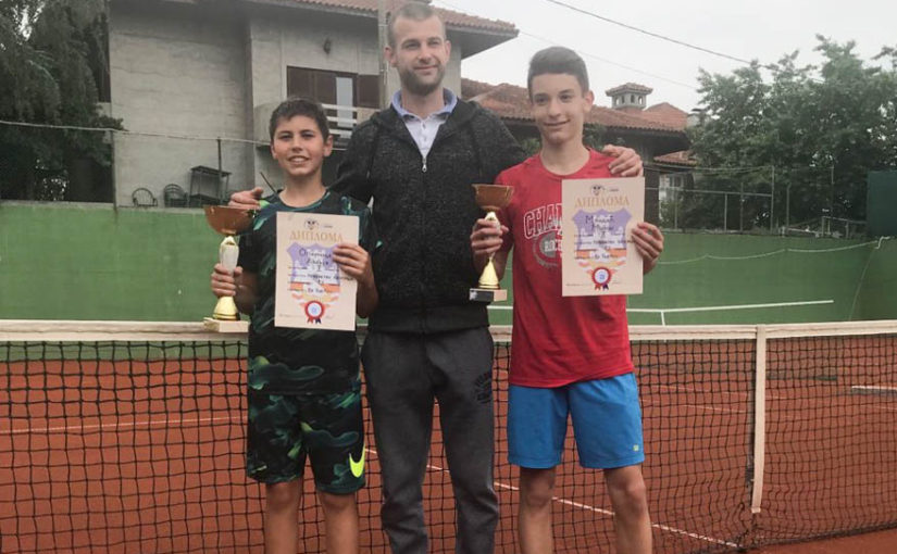 Aleksa Oparnica, Miloš Mandić, Mihailo Ugrčić, Prvenstvo Beograda za dečake do 12 godina, TK Top Ten Beograd