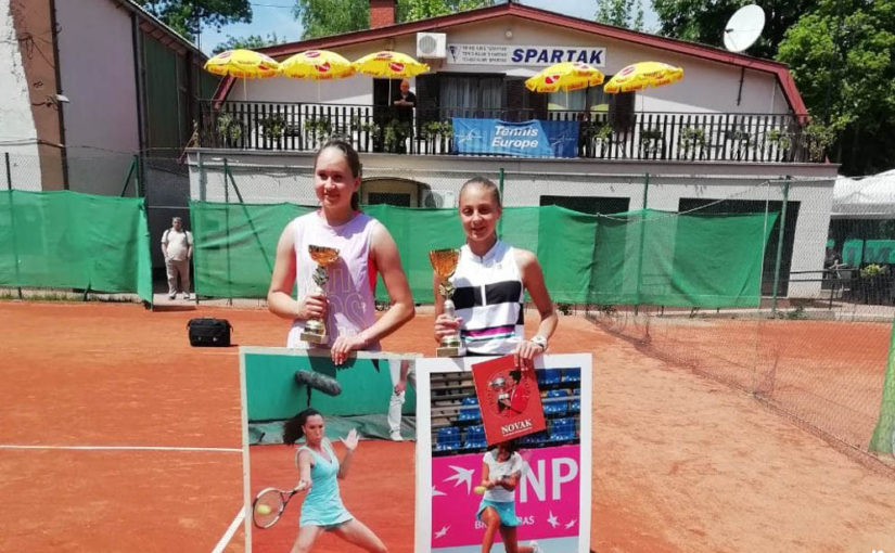 Anđela Lazarević, Ema Midžić, VII MEMORIJAL JOVANA KUKARASA 2019 U14, Teniski klub Spartak Subotica, Tennis Europe Junior tour