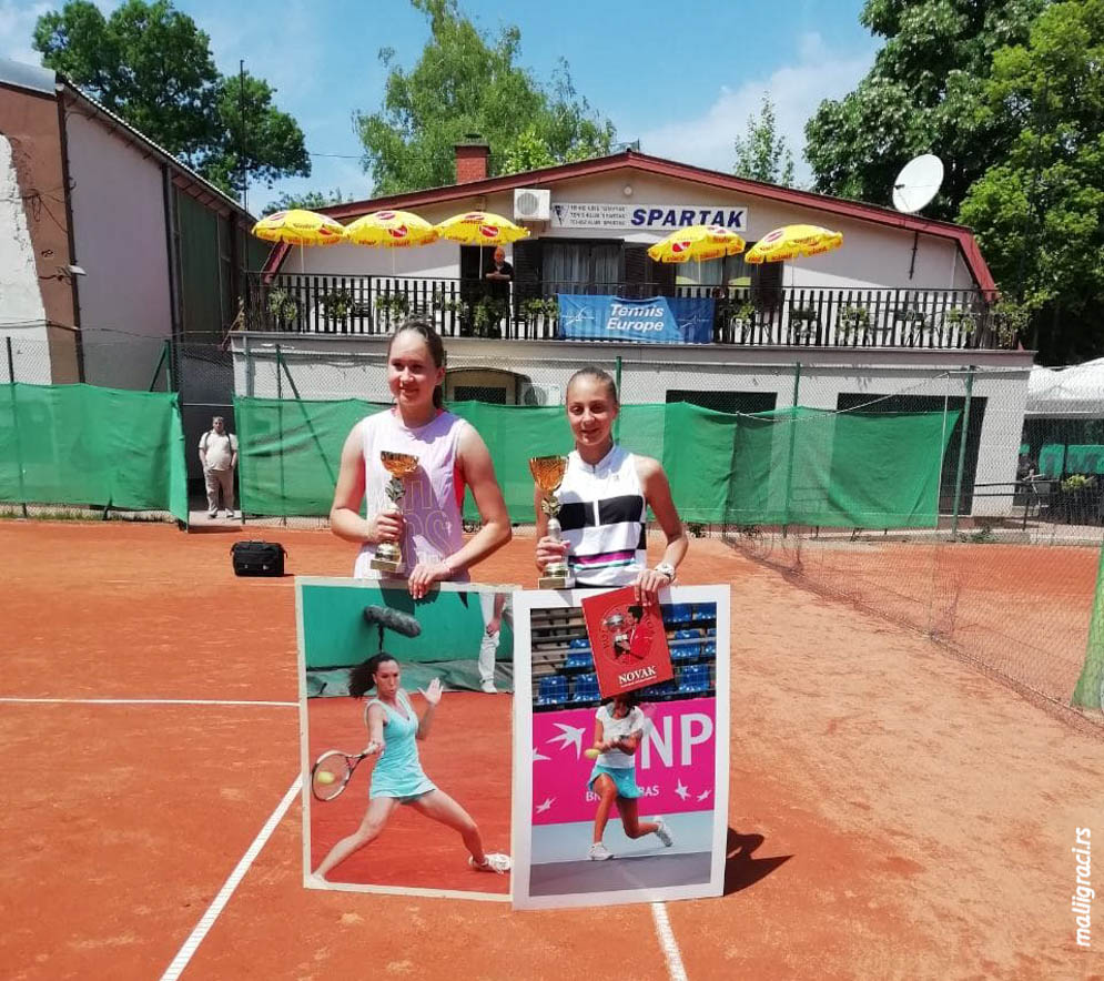Anđela Lazarević, Ema Midžić, VII MEMORIJAL JOVANA KUKARASA 2019 U14, Teniski klub Spartak Subotica, Tennis Europe Junior tour