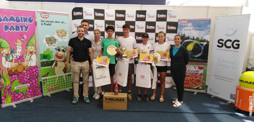 Емилија Здравковић финалисткиња Dr Oetker Junior Trophy ТЕ U14 1. категорије у Букурешту