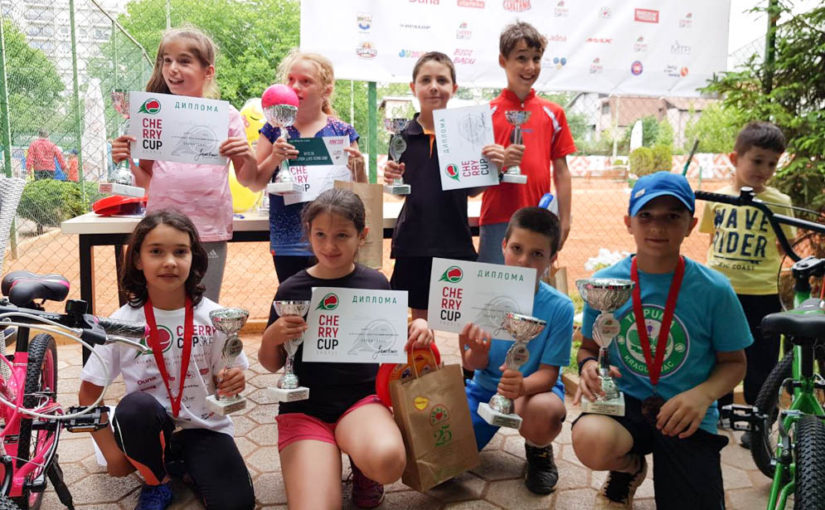 Ilija Ilić, Anastasija Čolović, Ljubica Andonovska, Aleksandar Grujić, Cherry Cup Skopje 2019, međunarodni dečji turnir u Skoplju Cherry Cup, Severna Makedonija, Dečiji svet tenisa, TK MTP Skoplje