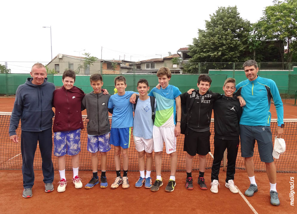 Dejan Vukojičić, TK Kolonija, David Judin, TK Gazela, Kvalifikacije za Ekipno prvenstvo Srbije do 14 godina