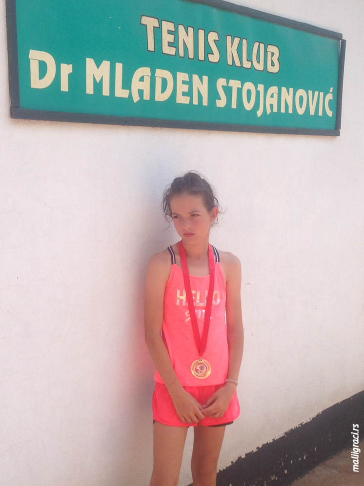 Mia Milisavljević, PRIJEDOR OPEN 2019 U12, Teniski klub Dr Mladen Stojanović Prijedor Bosna i Hercegovina, Tennis Europe Junior tour
