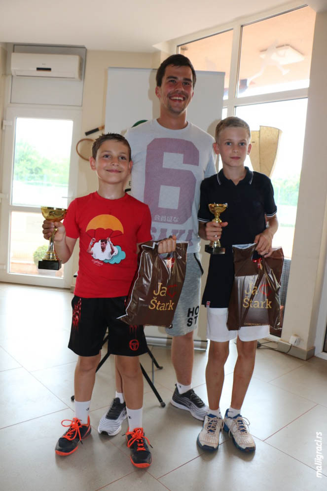 Mihailo Topić, Uglješa Sofrenović, Nikola Obradović, Otvoreno prvenstvo Beograda za dečake do 10 godina zeleni nivo, Teniski klub Topako Beograd