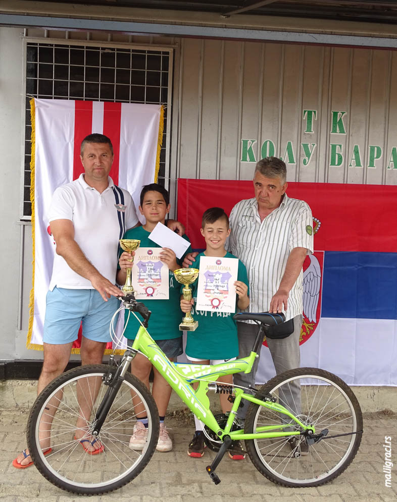 Vanja Nikolić, Darko Manojlović, Zoran Paunović, Sead Dervišević, Otvoreno prvenstvo Beograda do 12 godina, Teniski klub Kolubara Lazarevac