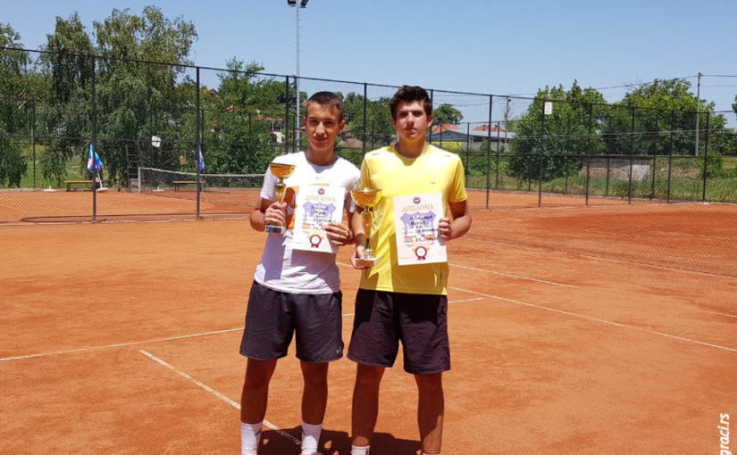 Stefan Zeković, Filip Nenadović Otvoreno prvenstvo Beograda za mladiće do 16 godina, Teniski klub Grocka Beograd