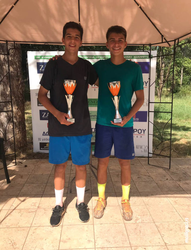Марко Топо освојио „дуплу круну“ на ITF Joannina Cup у Грчкој