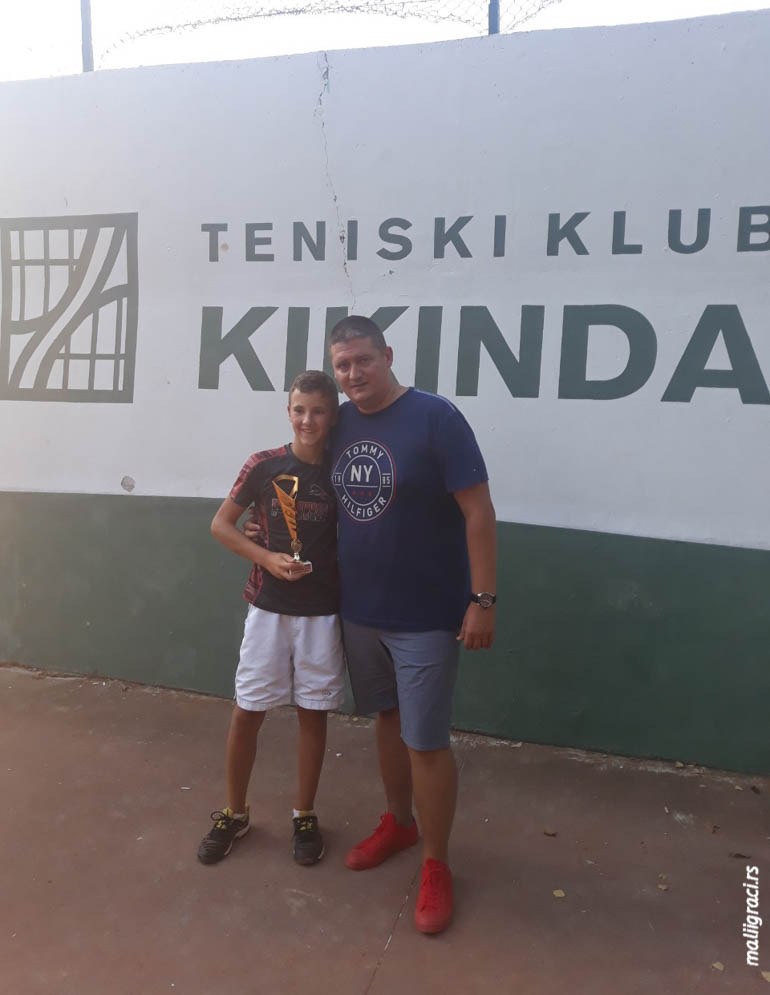 Aleksa Borbelj, Dejan Ćirić, Otvoreno prvenstvo Kikinde za dečake do 14 godina, Teniski klub Kikinda