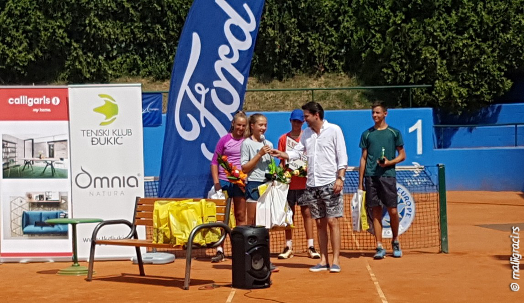 Dunja Marić, Anja Stanković, Tempo Company Open 2019 U14, Teniski klub Đukić Beograd, Tennis Europe Junior Tour