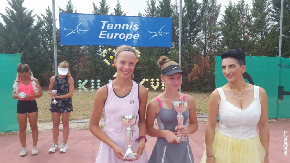 Jelena Gojković, Elena Palioura, KILKIS CUP U16 Kilkis Grčka, Tennis Europe Junior Tour