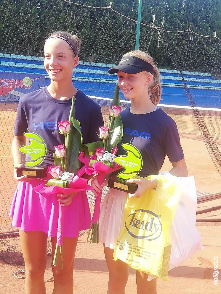 Jelena Gojković, Klara Vaja, Tempo Company Open 2019 U14, Teniski klub Đukić Beograd, Tennis Europe Junior Tour