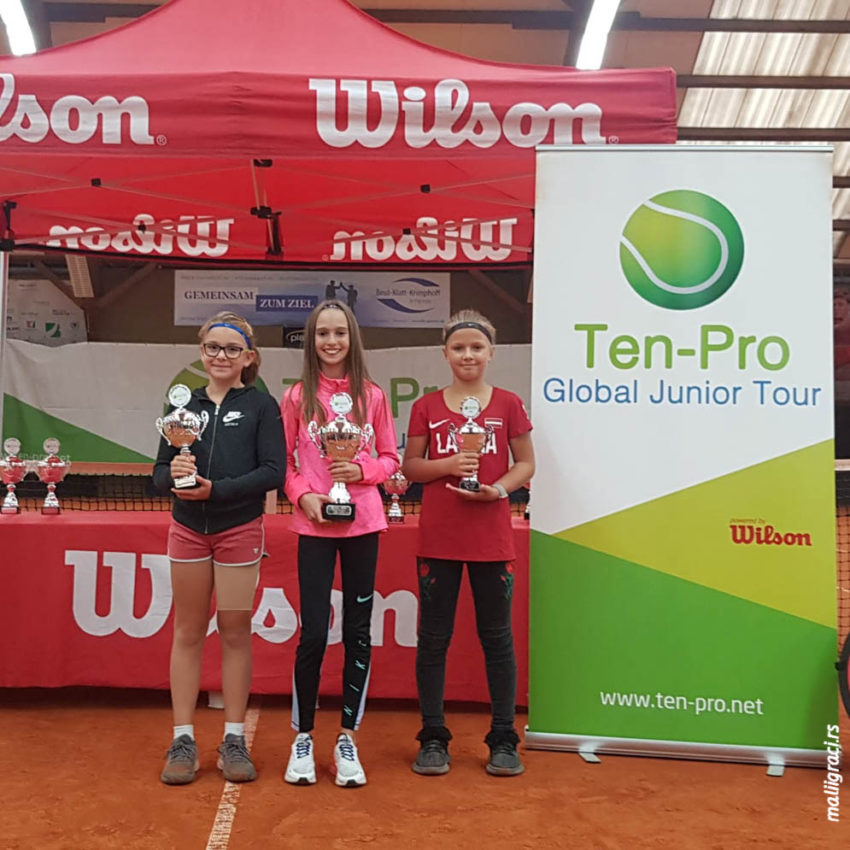 Луна Вујовић победница Ten-Pro BASE 11&under Stars of Tomorrow у Немачкој