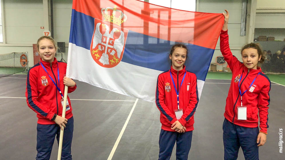 Aleksandra Đokić, Aleksandra Đokić, Helena Radman, Tennis Europe Winter Cups, reprezentacija Srbije do 12 godina