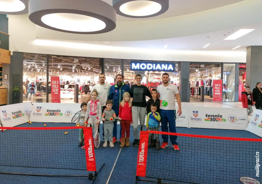 „Магична зона тениса“ Меркатор центра и Тениског савеза Београда