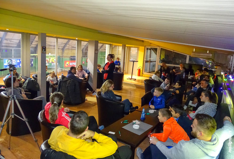 Ljubica Jovanović, Radionica Ljubice Jovanović na Zimskom kampu Cherry Sporta, Happy new goals, happy new plans, CHERRY WINTER TENNIS CAMP