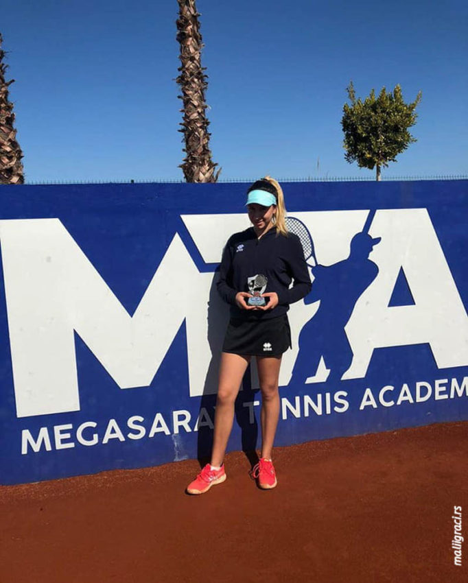 Андреа Обрадовић финалисткиња ITF Unica Open (4. разреда) у Анталији