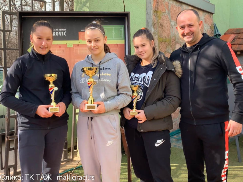 Куп Србије, ТК ТАЖ Ниш, девојке 18 год, 1. кат, 29.2-2.3.20.
