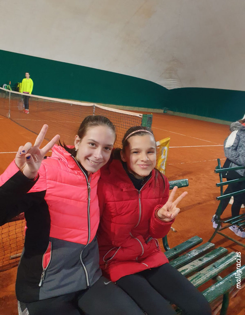 Teodora Vlajić, Iris Kresović, Otvoreno prvenstvo Beograda do 14 godina, Teniski klub OTK Beograd