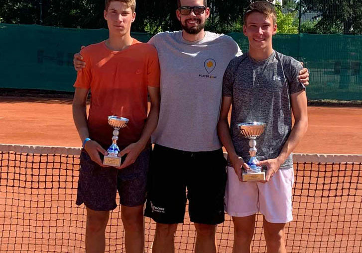 Veljko Krstić, Mihailo Savić, Viktor Filipenko, TSS TOUR TK Sajmište do 18 godina, Teniski klub Sajmište Novi Sad, Teniski savez Srbije