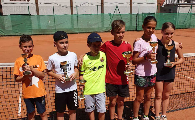 Stefan Mojsejev, Luka Anđelić, Staša Terzić, Lara Miličić, Bence Klonka, Luka Mandžuković, Otvoreno prvenstvo Subotice do 10 godina zeleni nivo, Teniski klub Spartak Subotica