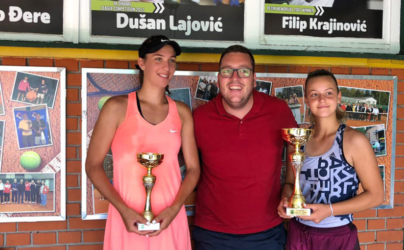 Senka Deletić, Emilija Zdravković, Veljko Vasić, TSS TOUR TK Dinamo Pančevo do 18 godina, Teniski klub Dinamo Pančevo, Teniski savez Srbije