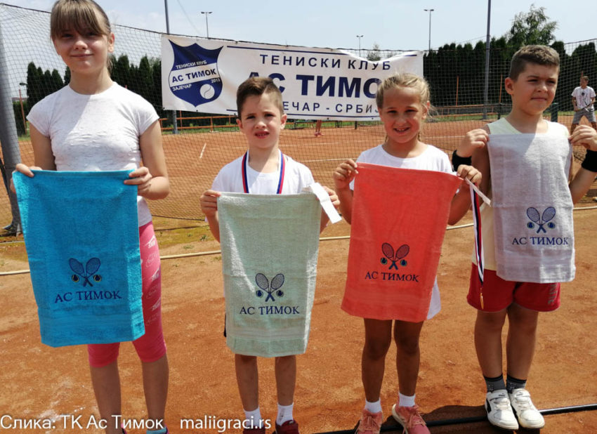 Тим Б најбољи на ОП Зајечара до 8 година у ТК Ас Тимок (црвени ниво)