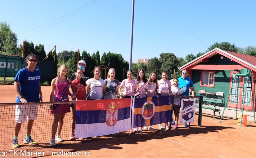 Sofija Krstić, Jelena Serjević, Marija Kukić, Otvoreno prvenstvo Zaječara za devojke do 16 godina, Teniski klub As Timok Zaječar