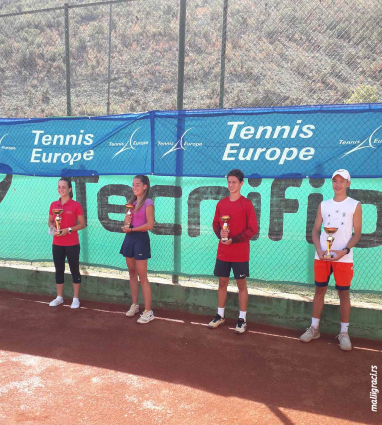 Кнежевић, Тароко, Дапчевић и Игњатић одлични на ETA U16 EMINENT PODGORICA CUP