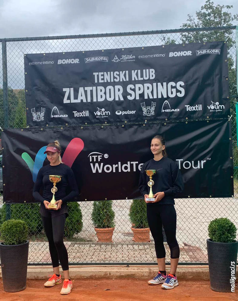 Andrea Obradović, Iva Šepa, ITF J5 Zlatibor Open 2020 Srbija, Teniski klub Zlatibor Springs